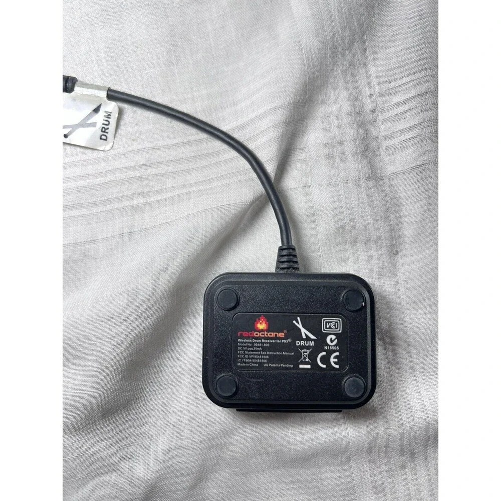 Red Octane PS3 Receiver Wireless Guitar Hero Drum Dongle 95481.806